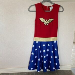 DC Comics Wonder Woman Costume - Red, Blue, and Gold